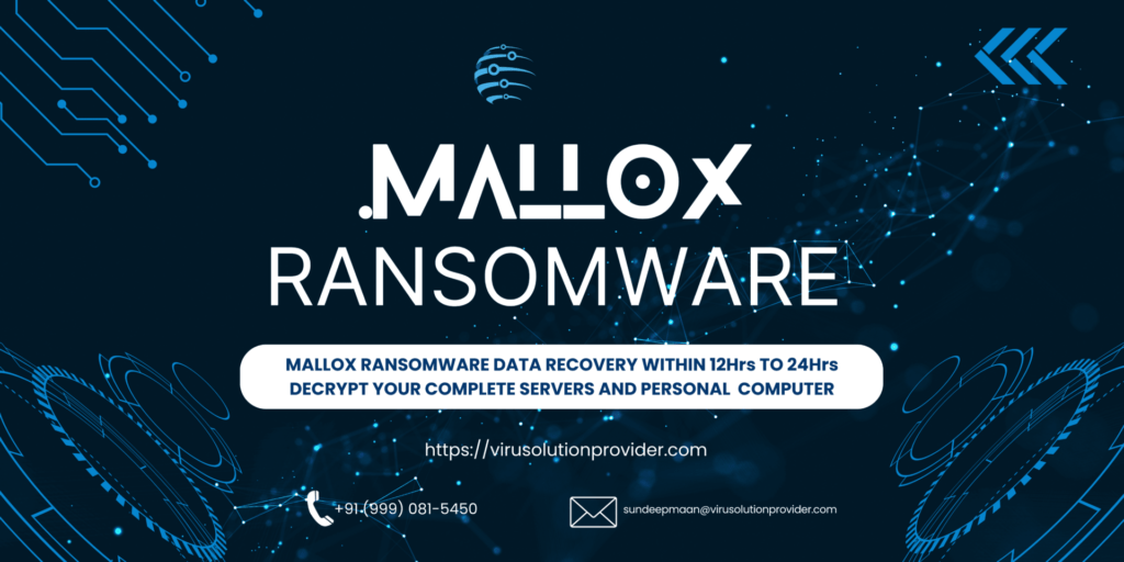 Decrypt Mallox Ransomware Data