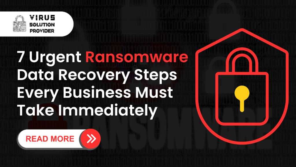 Ransomware Data Recovery