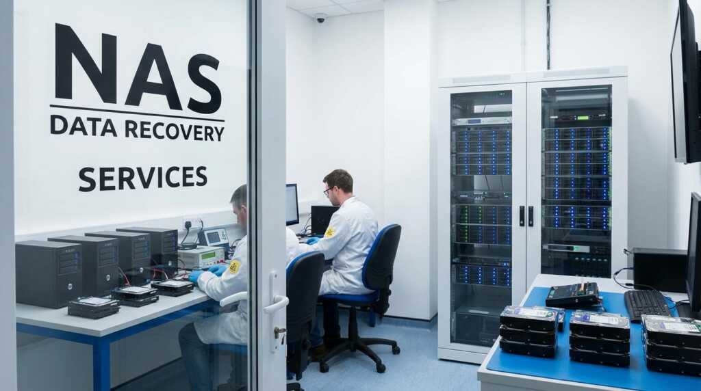 Ransomware Attack on NAS Drive Data Recovery Services
